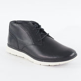 Mens Timberland Franklin Park Chukka A1L7H Black Leather Lace Up Casual Shoes